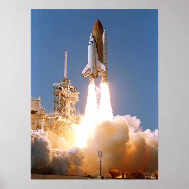 Affiches Lancement de la navette spatiale Atlantis (STS-112 (Devant)