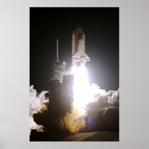 Affiches Lancement de la navette spatiale Atlantis (STS-76)