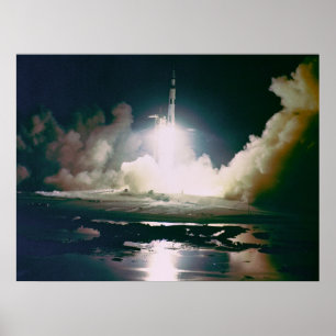 Affiches Lancement de la nuit Apollo 17