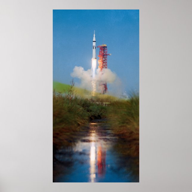 Affiches Lancement de Skylab 4 (Devant)