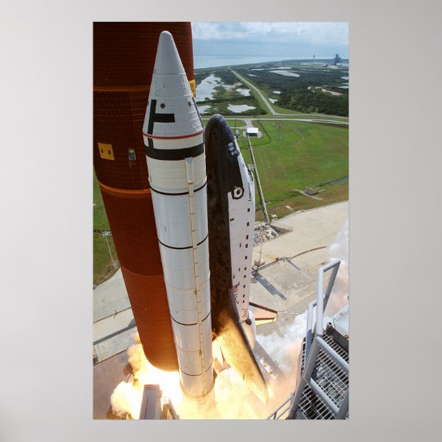 Affiches Lancement de Space Shuttle Discovery (STS-26) (Devant)