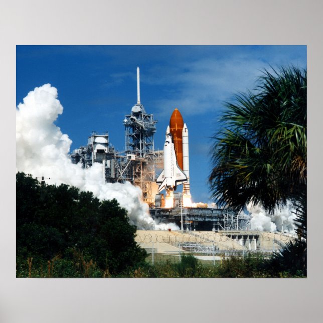 Affiches Lancement de Space Shuttle Discovery (STS-26) (Devant)