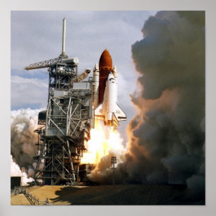 Affiches Lancement de Space Shuttle Discovery (STS-26)