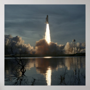Affiches Lancement de Space Shuttle Discovery (STS-48)