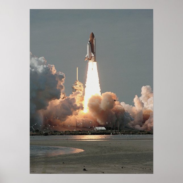 Affiches Lancement de Space Shuttle Discovery (STS-51C) (Devant)