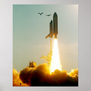 Affiches Lancement de Space Shuttle Discovery (STS-91)