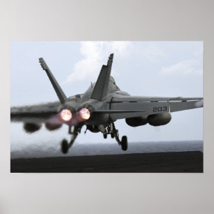 Affiches Lancements superbes d'un frelon de F/A-18E