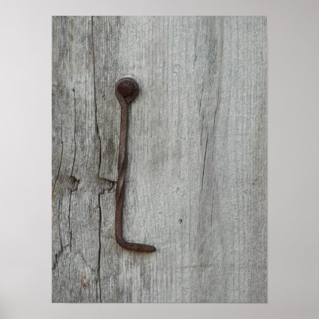 Affiches L'ancienne verrou de grange (Devant)
