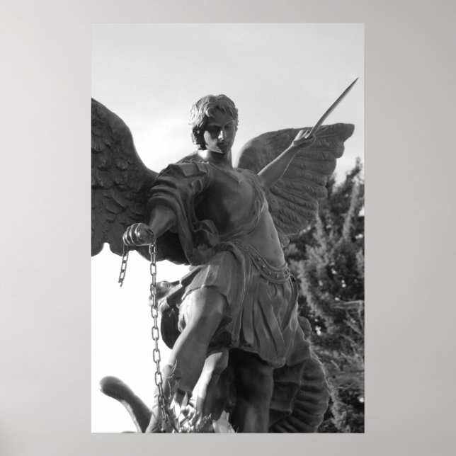 Affiches L'ange de l'arc michael (Devant)