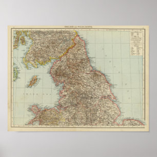 Affiches L'Angleterre, Pays de Galles N