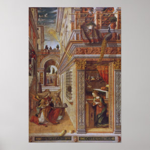 Affiches L'annonce avec St Emidius, 1486