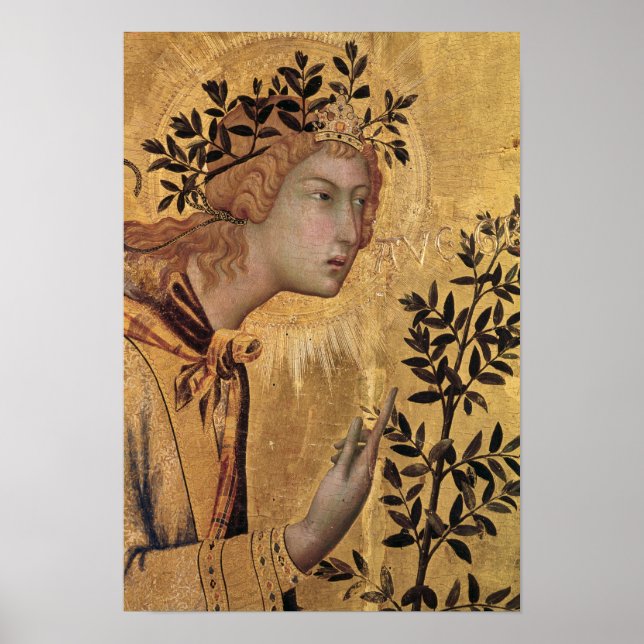 Affiches L'Annonciation avec St. Margaret (Devant)