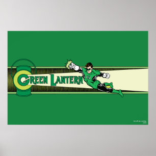Affiches Lanterne verte et logo
