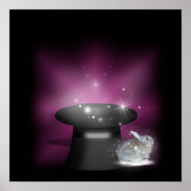 Affiches Lapin dans le Casquette magique (Devant)