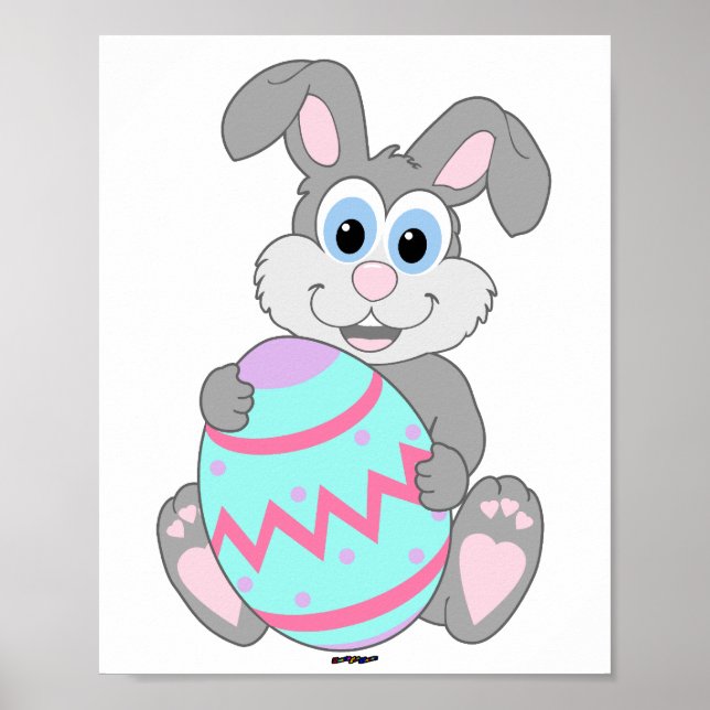 Affiches Lapin de Pâques (Devant)