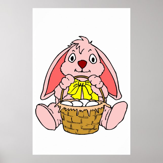 Affiches Lapin de Pâques (Devant)