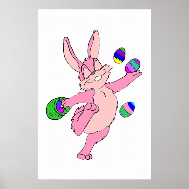 Affiches Lapin de Pâques (Devant)