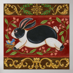 Affiches Lapin Folk