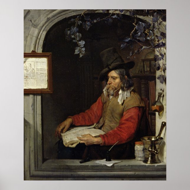 Affiches L'Apothécaire ou, le chimiste (Devant)