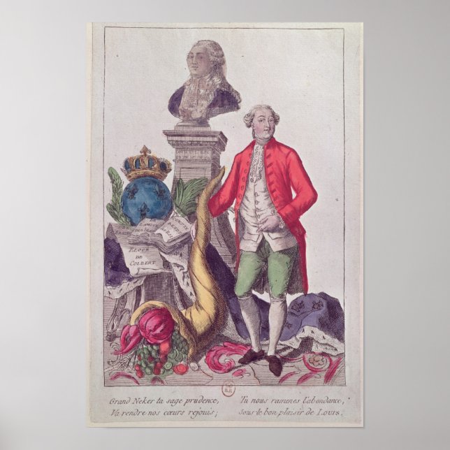 Affiches L'appel de Jacques Necker 16 juillet 1789 (Devant)