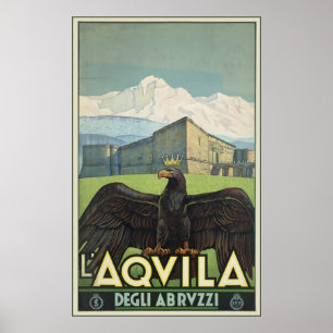 Affiches L'Aquila Degli Abruzzi