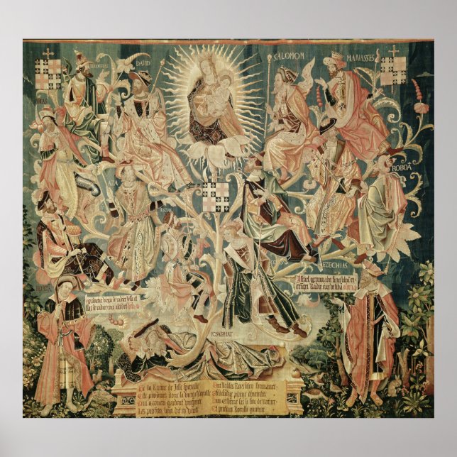 Affiches L'arbre de Jesse (Devant)