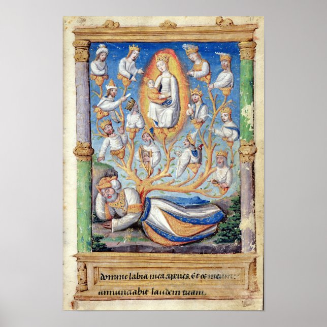 Affiches L'arbre de Jesse (Devant)