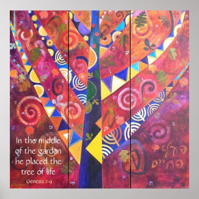 Affiches L'arbre de vie (Devant)