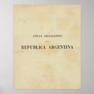 Affiches L'Argentine 2