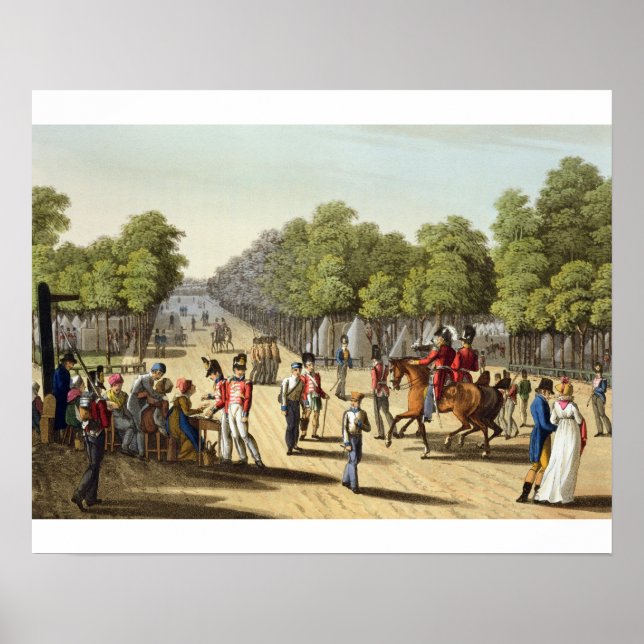 Affiches L'armée britannique dans le Bois de Boul (Devant)