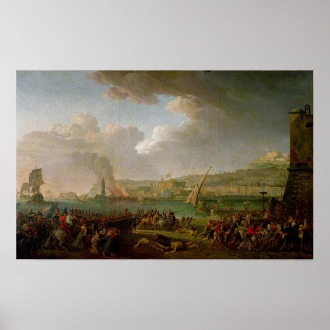 Affiches L'armée française entre à Naples (Devant)