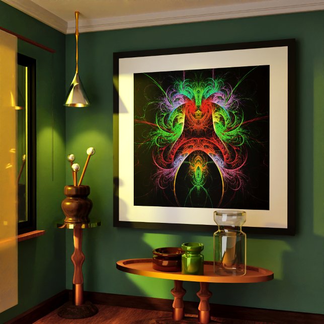 Affiches L'art Abstrait du Carnaval (Carnaval Abstract Art Poster)