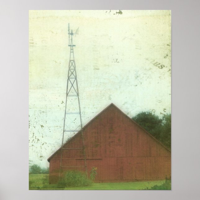 Affiches L'art de la grange rouge (Devant)