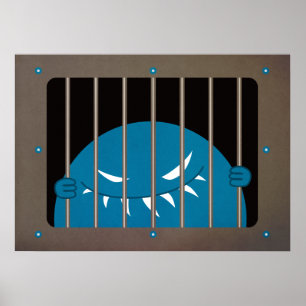 Affiches L'art de l'horreur du monstre malin