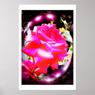 Affiches l'art des esprits de rose