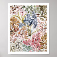 L'art en tissu de soie d'algues