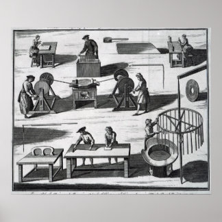 Affiches L'art et le mystère de la fabrication de la cire e