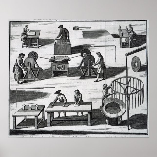 Affiches L'art et le mystère de la fabrication de la cire e (Devant)