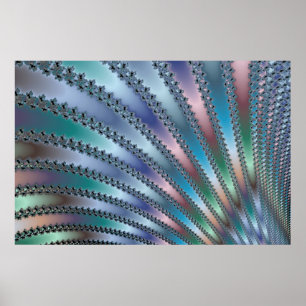 Affiches L'art fractal des doigts