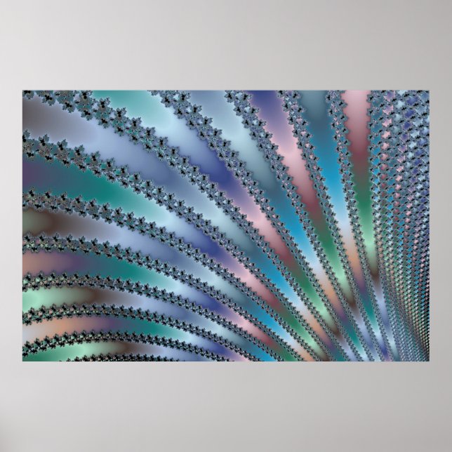 Affiches L'art fractal des doigts (Devant)