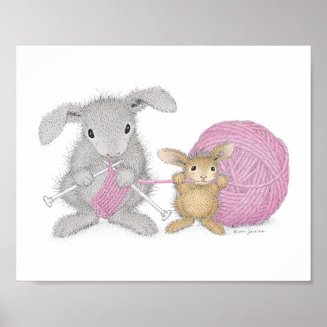 Affiches L'art mural HappyHoppers® (Devant)