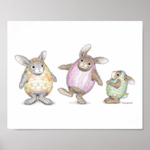 Affiches L'art mural HappyHoppers®