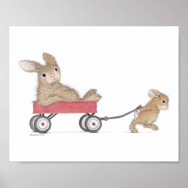 Affiches L'art mural HappyHoppers® (Devant)