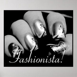 Affiches L'Art Nail Fashionista