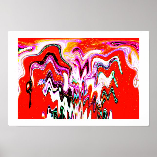 Affiches L'art spirituel du volcan (Devant)