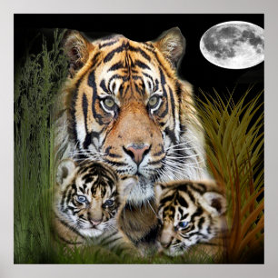 Affiches L'art tigre