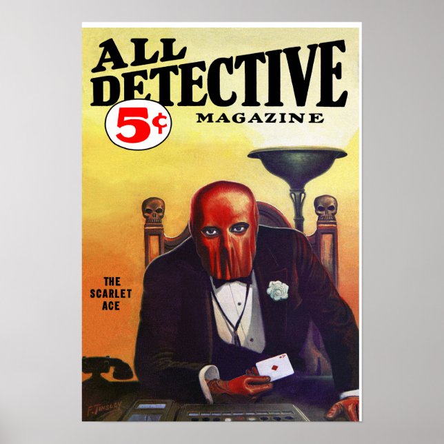 Affiches L'as écarlate (Devant)