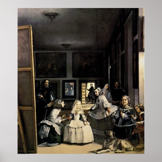 Affiches Las Meninas by Velasquez (Devant)
