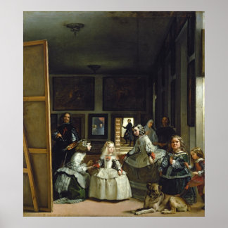 Affiches Las Meninas ou La Famille de Philippe IV, c.1656