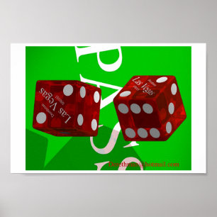 Affiches Las Vegas Dice I (imprimer)